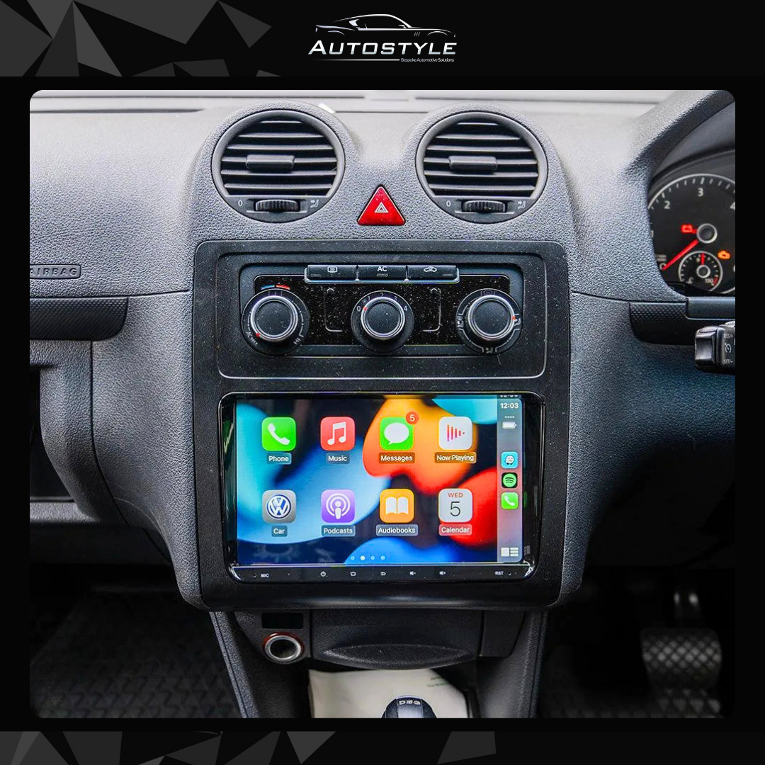 VW Caddy Apple Carplay / Android Auto 9" Stereo Upgrade 2003-2015