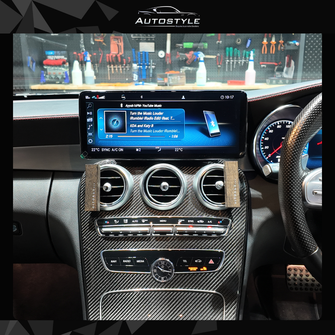 Mercedes-Benz C Class W205 (2014-2020) Apple CarPlay Android Auto 10.25" Touch Screen