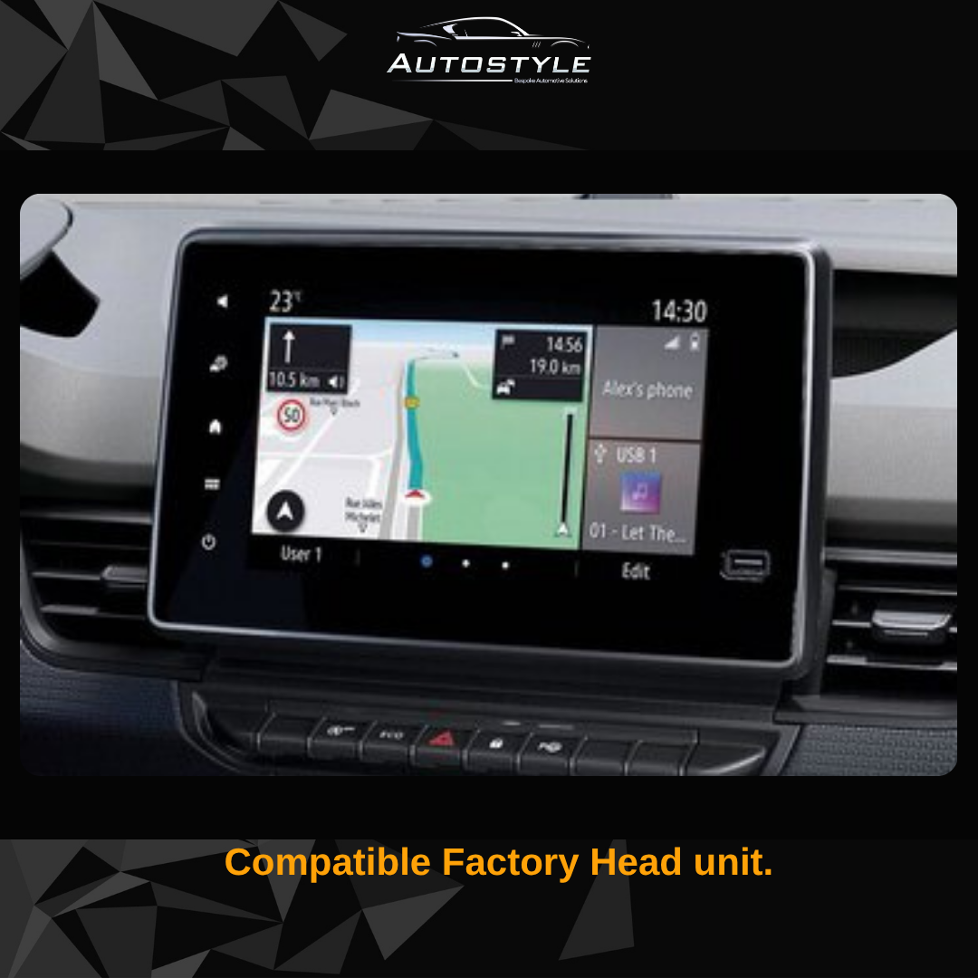 Renault Kangoo Apple Carplay / Android Auto 10" Stereo Upgrade 2019-2025