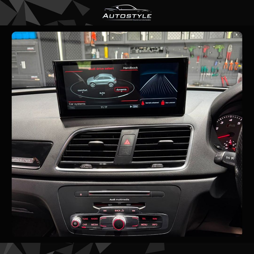 Audi Q3 Apple CarPlay Android Auto 10.25" Touch Screen Upgrade (2010-2015)