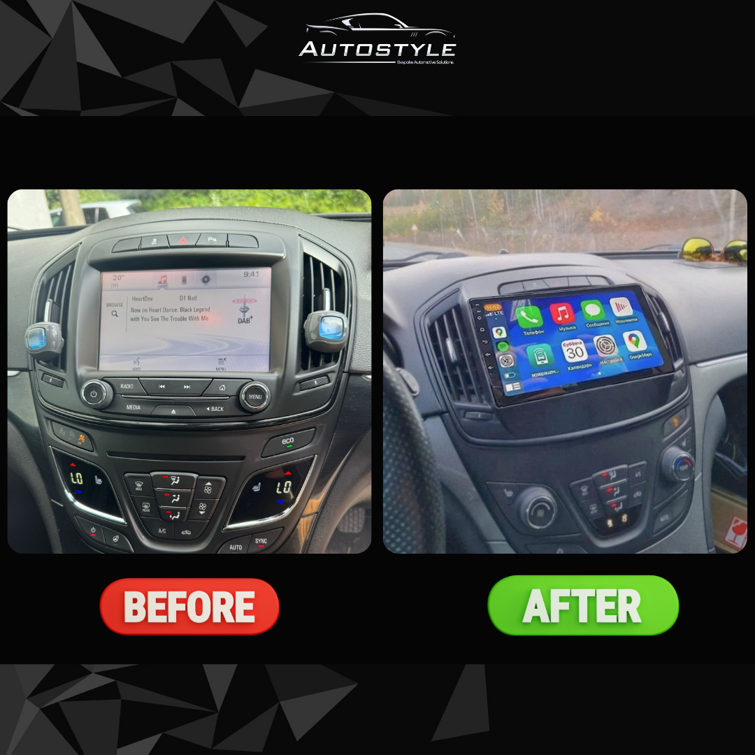 Vauxhall Insignia Apple Carplay / Android Auto 9" Stereo Upgrade 2014-2017