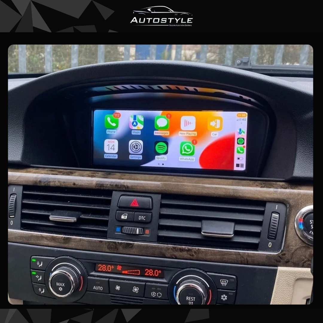 BMW 3 Series E90/E91/E92/E93 (2005-2011) Apple CarPlay Android Auto 8.8" Touch Screen