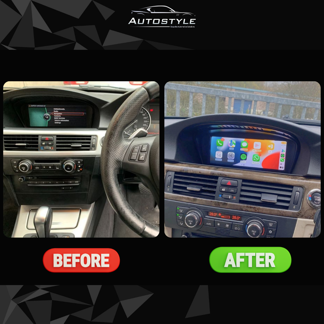BMW 3 Series E90/E91/E92/E93 (2005-2011) Apple CarPlay Android Auto 8.8" Touch Screen