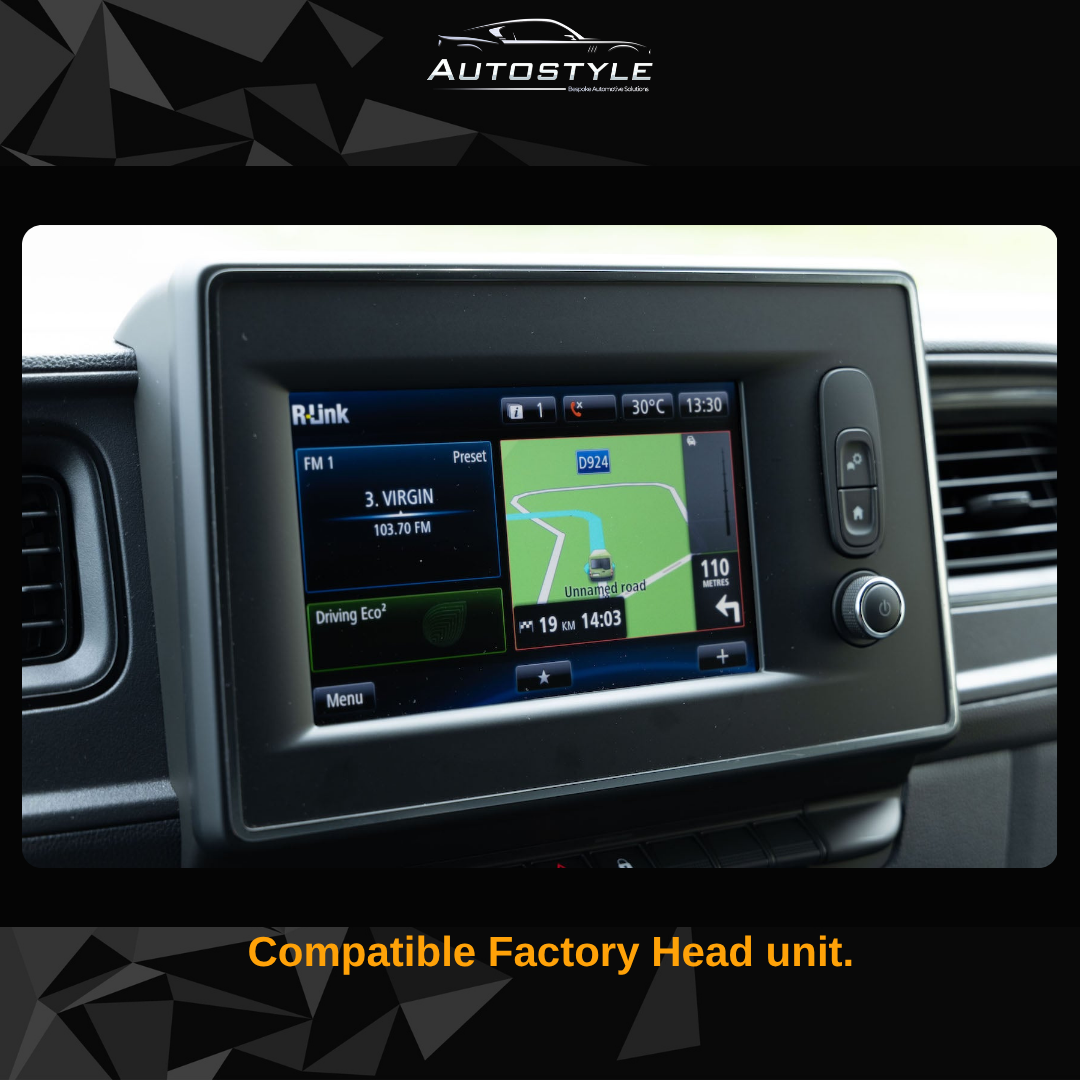 Renault Master Nissan NV400 Apple Carplay / Android Auto 10" Stereo Upgrade 2019-2023