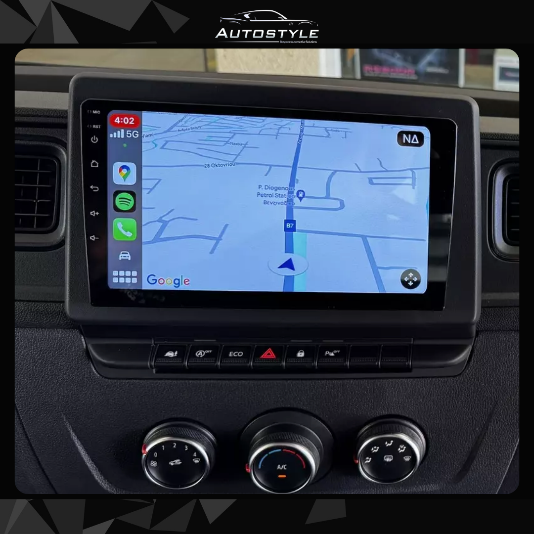 Renault Master Nissan NV400 Apple Carplay / Android Auto 10" Stereo Upgrade 2019-2023