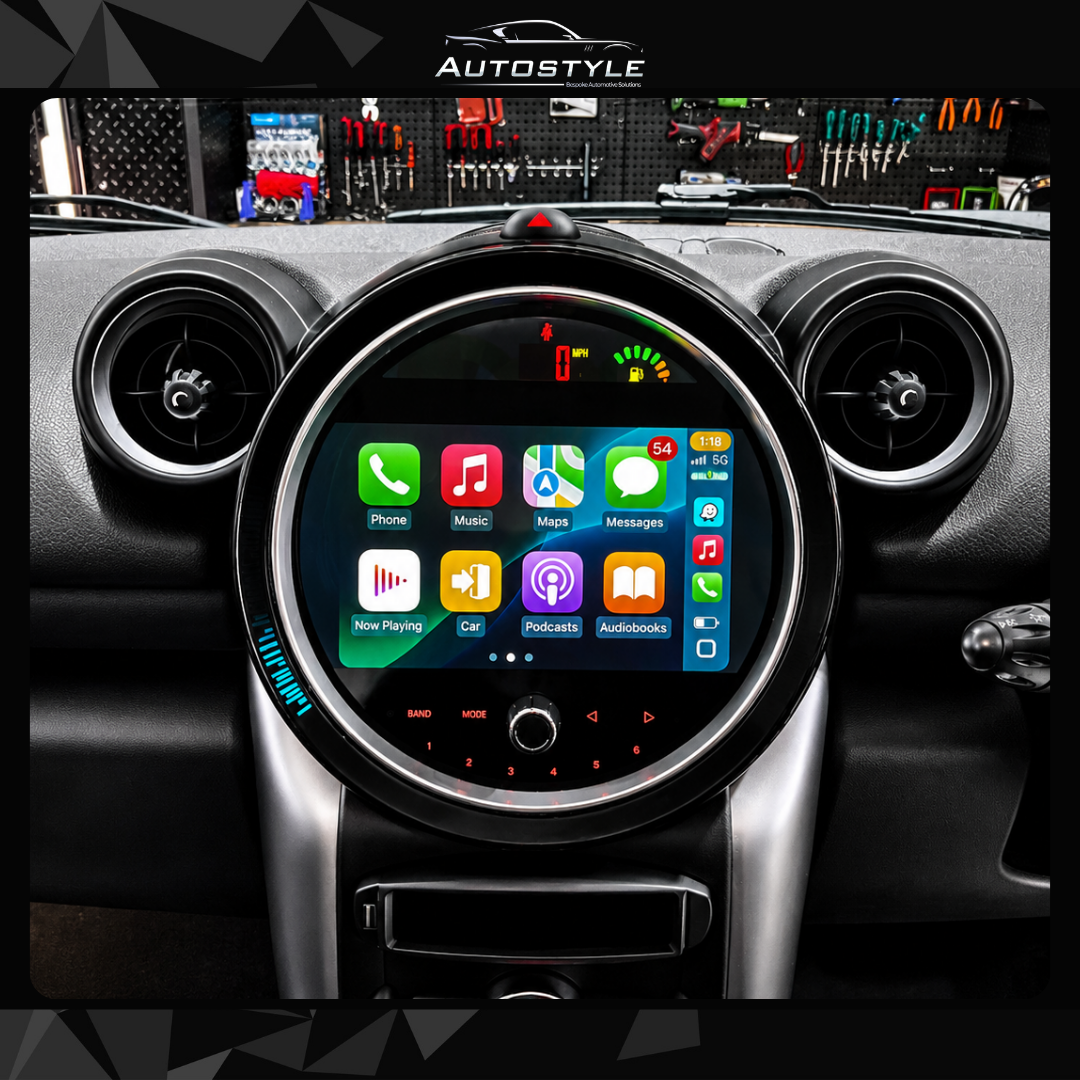 Mini Cooper S Countryman Apple Carplay / Android Auto 9" Stereo Upgrade R60 R61 2013-2016