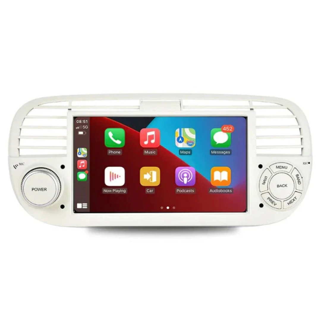 Fiat 500 / Abarth Apple Carplay / Android Auto 7" Stereo Upgrade 2010-15