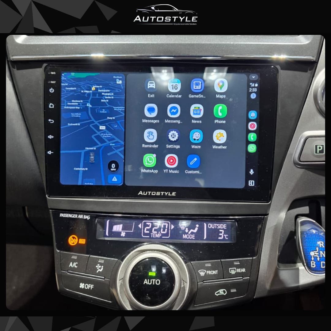 Toyota Prius Plus V Alpha Apple Carplay / Android Auto 9" Stereo Upgrade (2011- 2021)