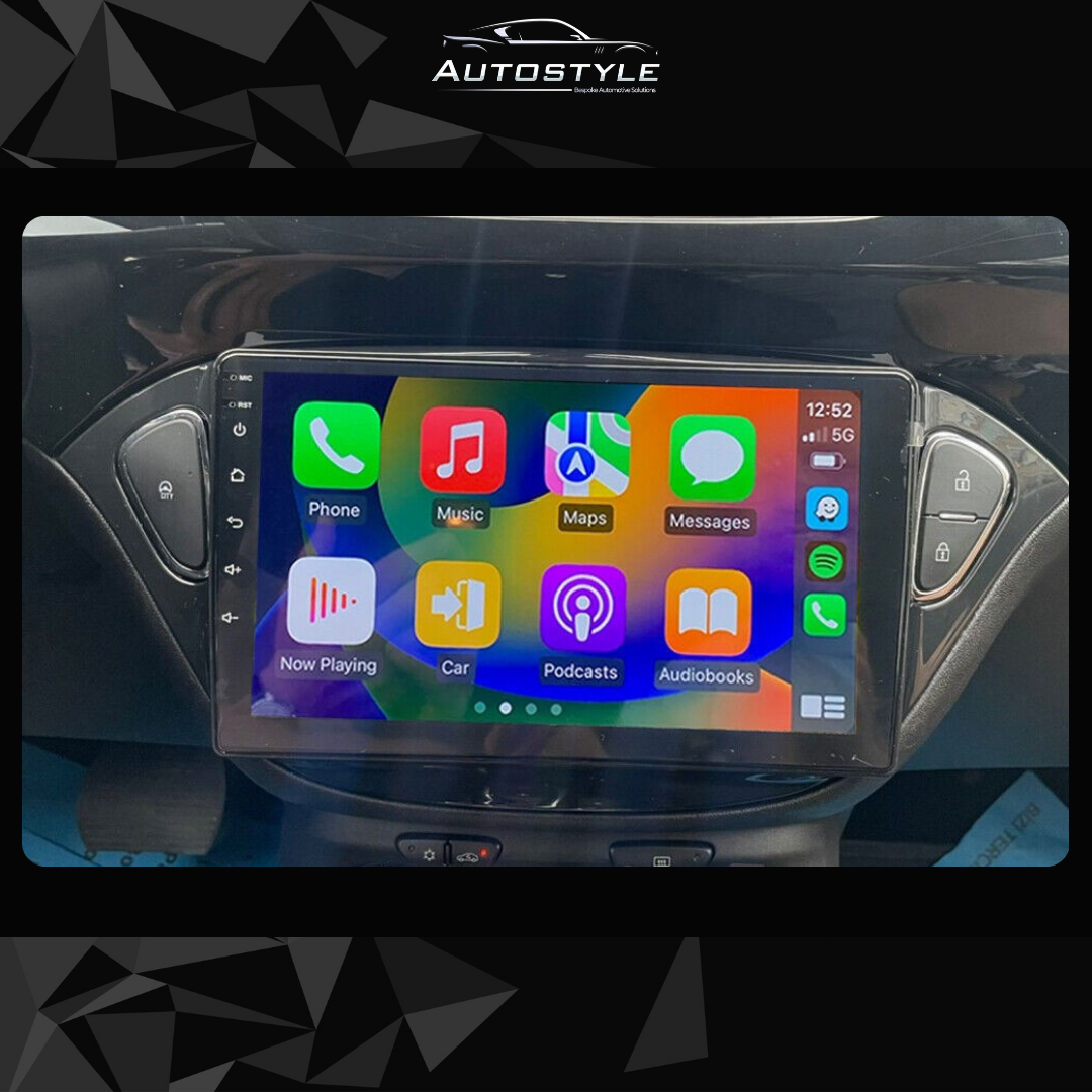 Vauxhall Corsa Apple Carplay / Android Auto 9" Stereo Upgrade 2014-2019