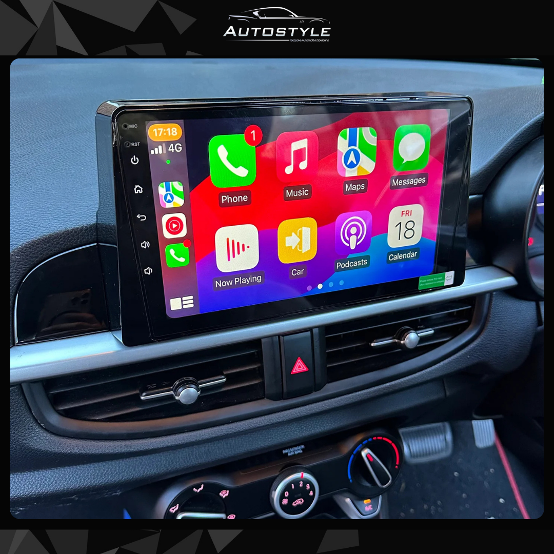 Kia Picanto Morning Apple Carplay / Android Auto 9" Stereo Upgrade 2017-2021