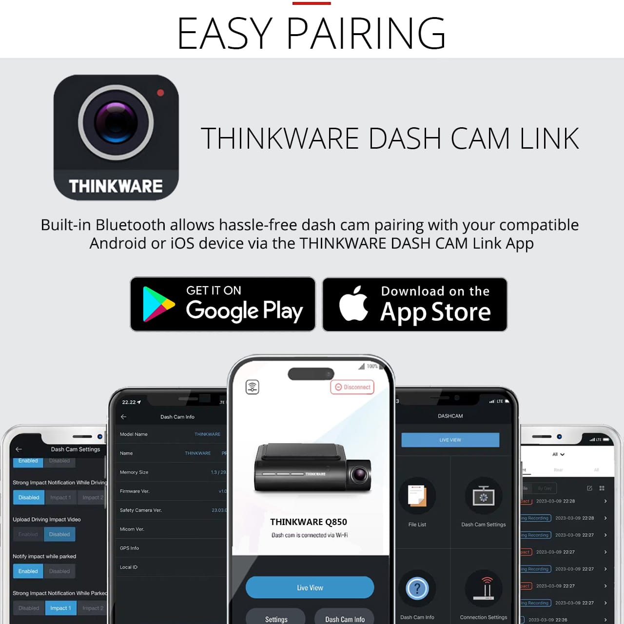 Thinkware Dash Cam U1000 PLUS