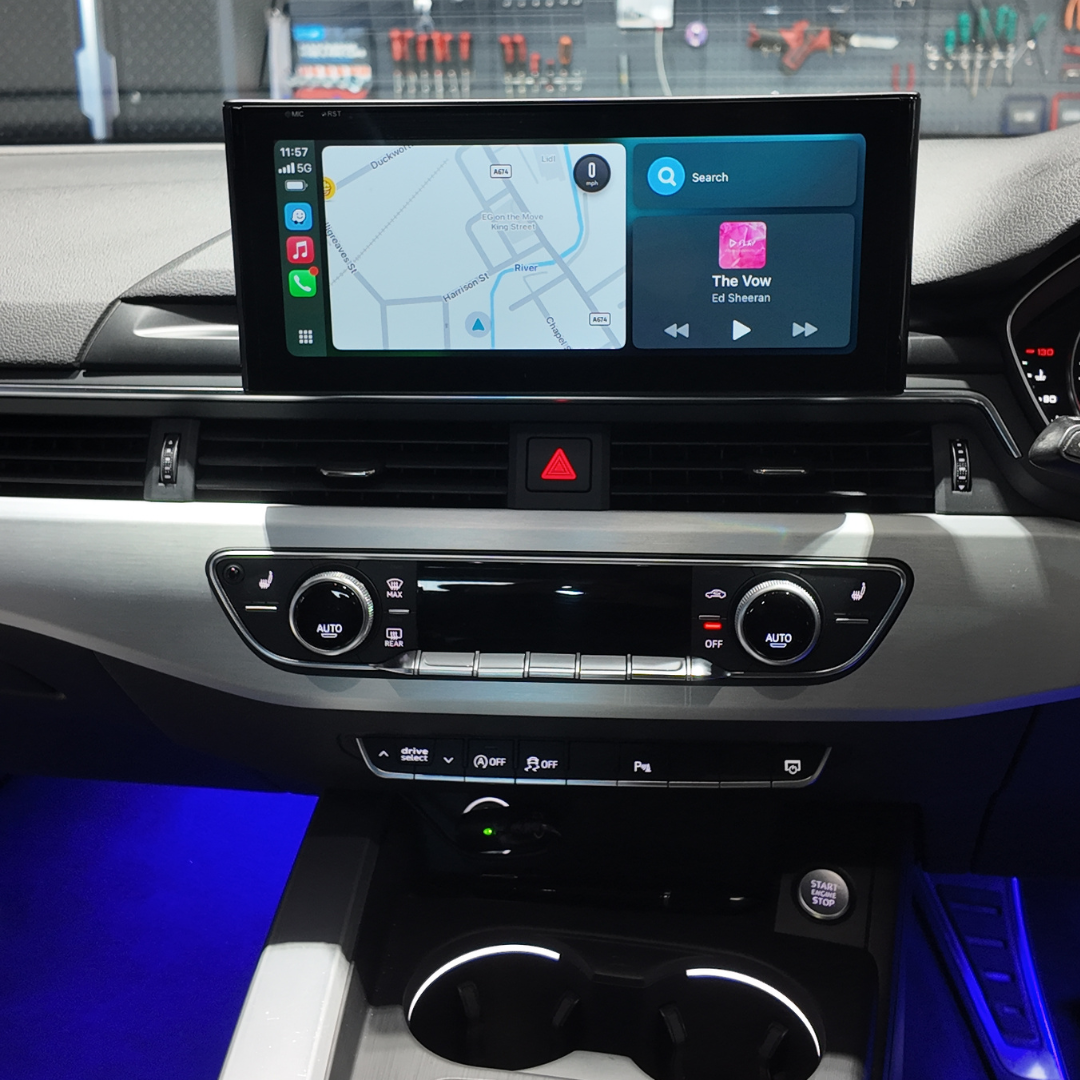 Audi A4 B9(2017-) Apple CarPlay Android Auto 10.25" Touch Screen RHD