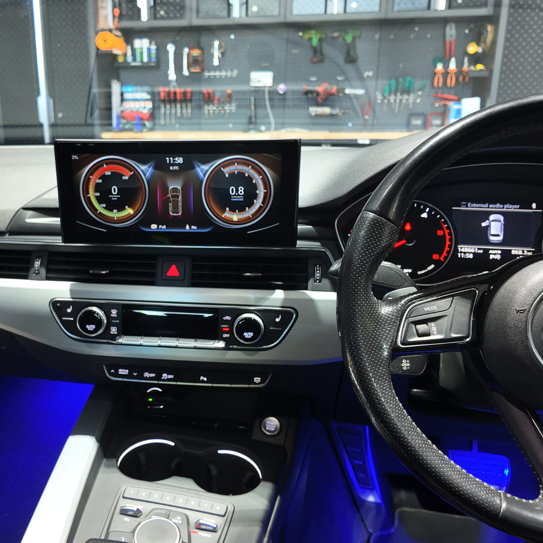 Audi A4 B9(2017-) Apple CarPlay Android Auto 10.25" Touch Screen RHD