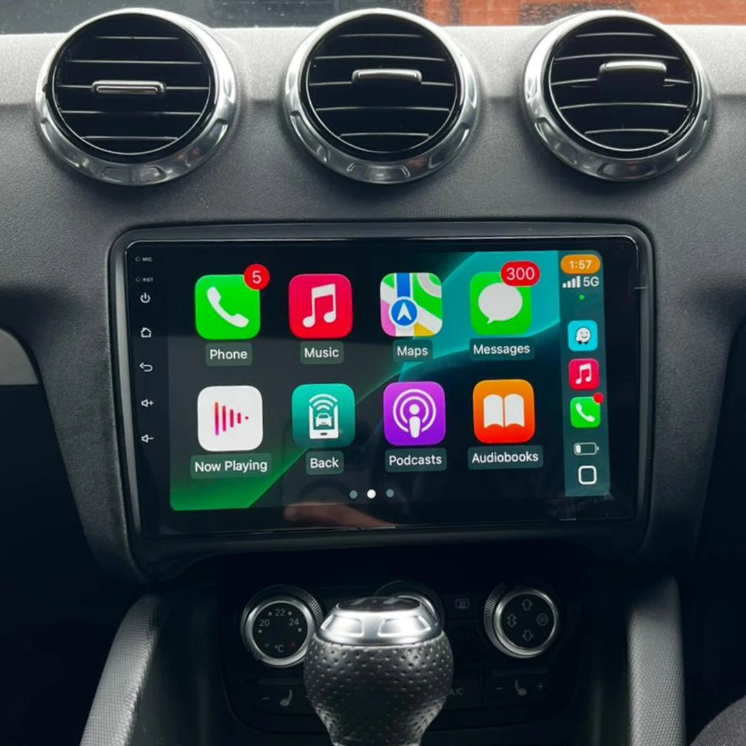 Audi TT Apple Carplay / Android Auto 9" Stereo Upgrade (2006-2014)