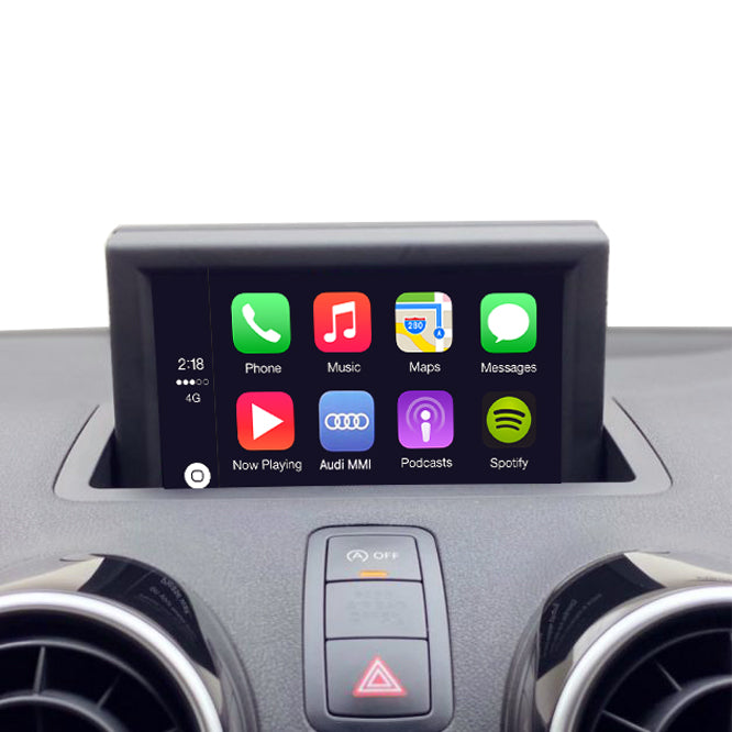 Wireless Apple CarPlay/Android Auto for Audi A1 Q3 with MMI 2G/3G (2012-2018)