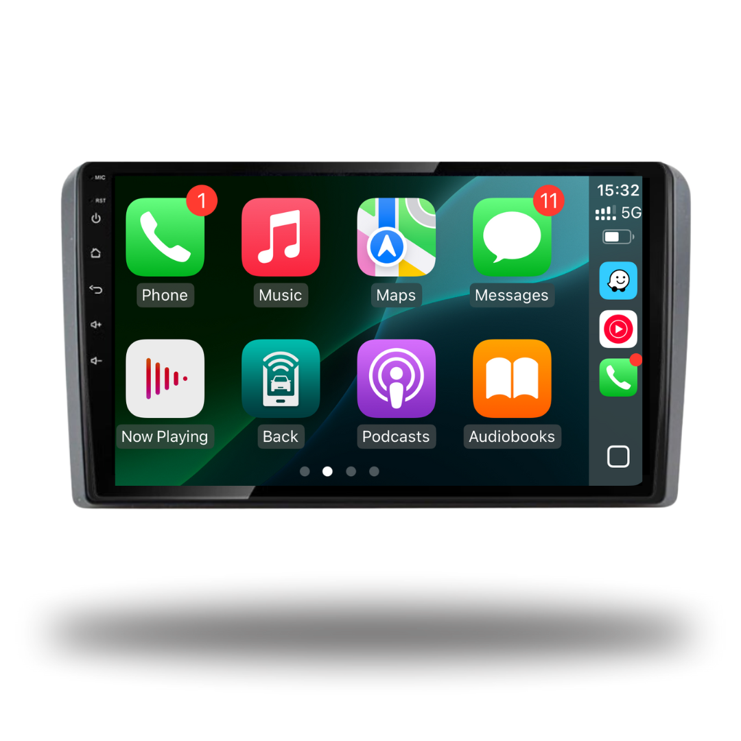 Audi A3 8P Apple Carplay / Android Auto 9" Stereo Upgrade (2003- 2013)