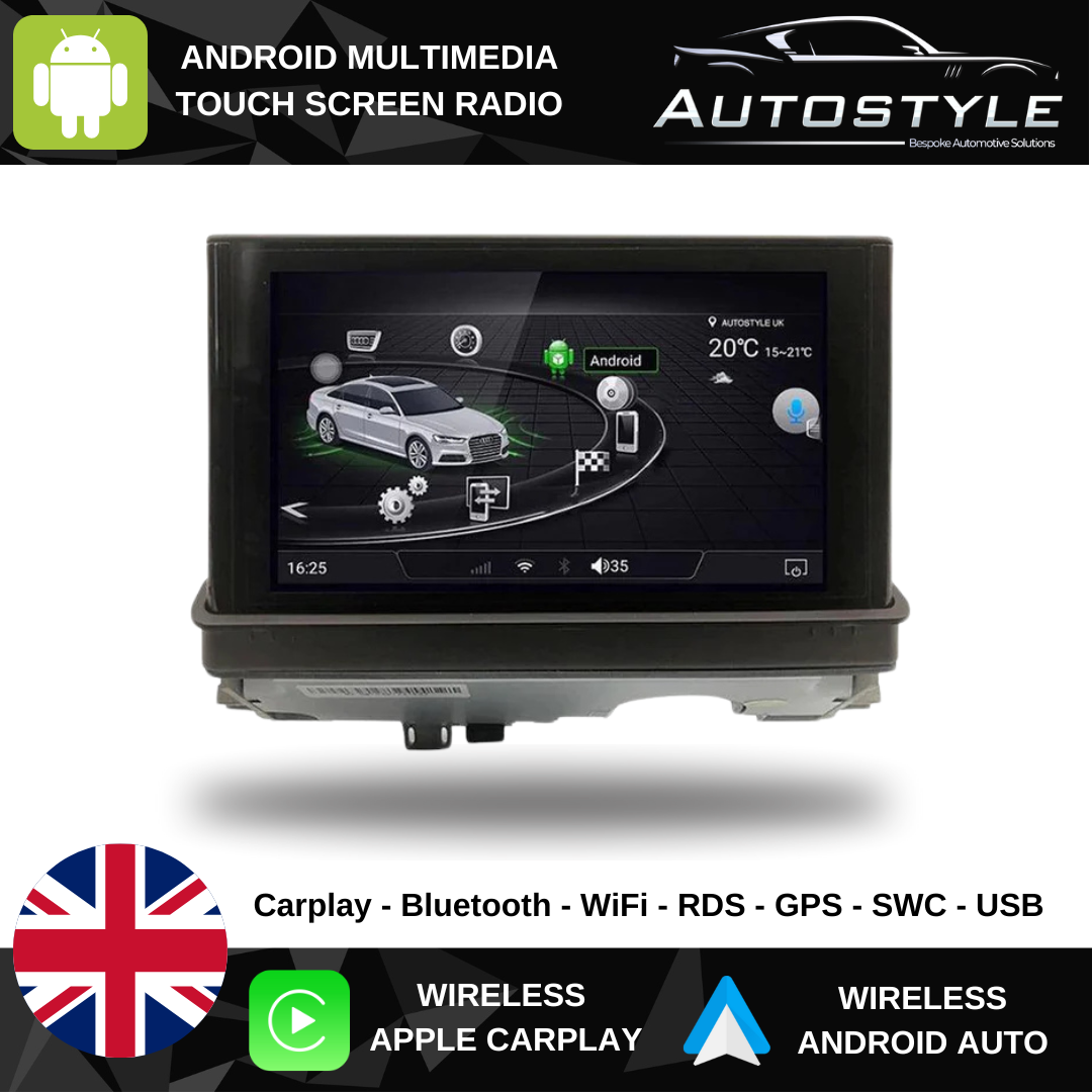 Audi A3 Apple Carplay / Android Auto 7" Flip-Out Stereo Upgrade (2014-2018)