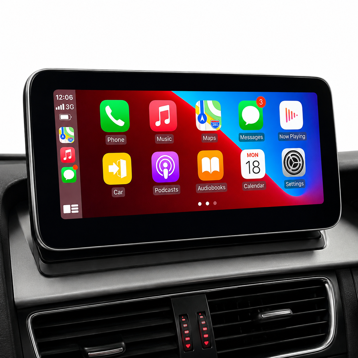 Audi S4 (2009-2016) Apple CarPlay Android Auto 10.25" Touch Screen RHD