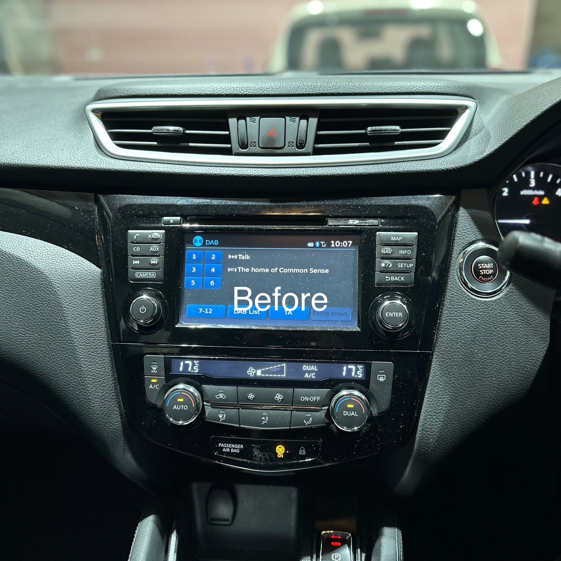 Nissan Qashqai / X-Trail Rogue T32 Apple Carplay / Android Auto 10" Stereo Upgrade (2013-20)