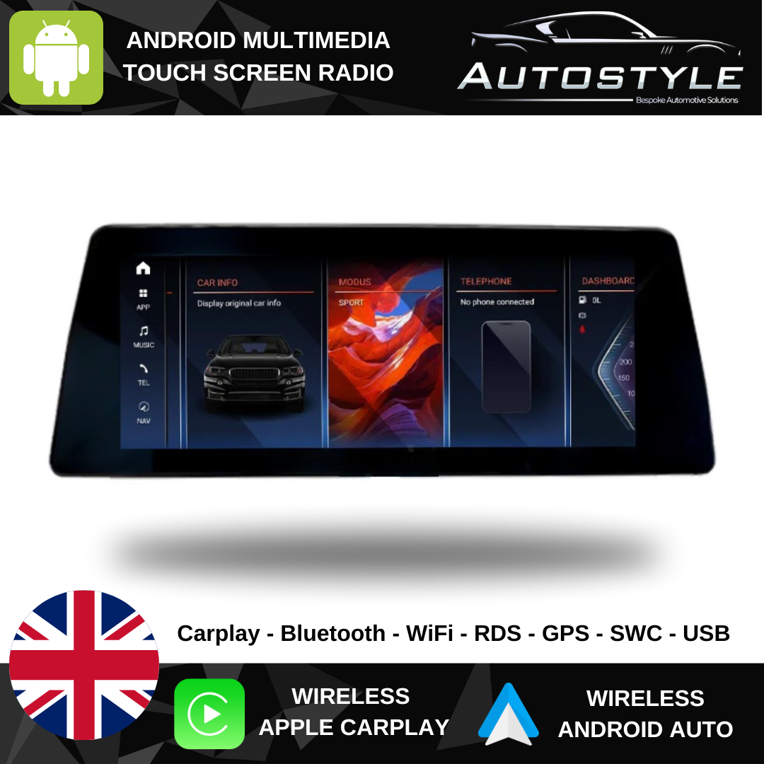 BMW 2 Series EVO Apple CarPlay Android Auto 10.25" Touch Screen
