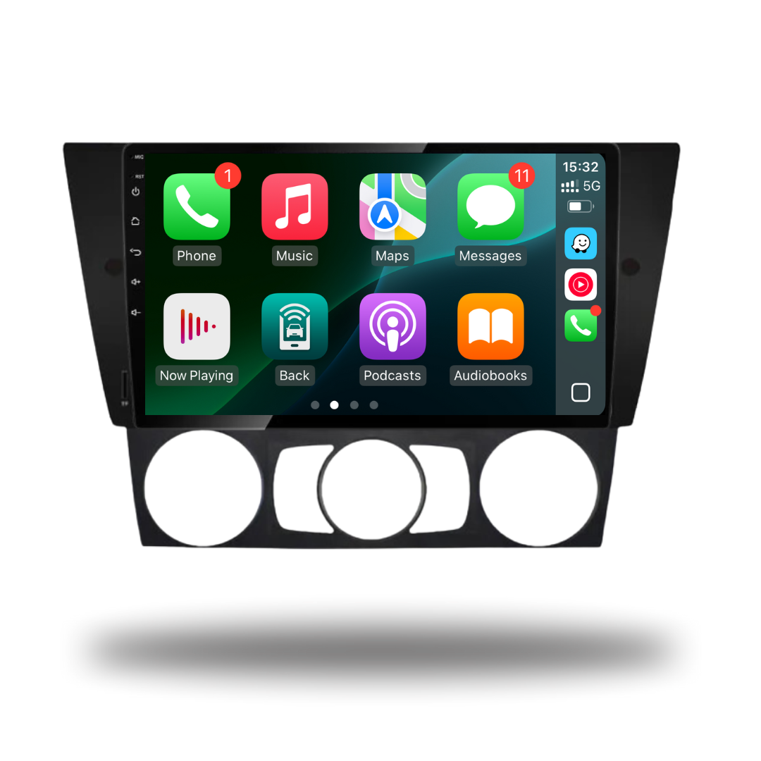 BMW 1 Series E81 E82 E87 E88 Apple Carplay / Android Auto 9" Stereo Upgrade (2004-2011)