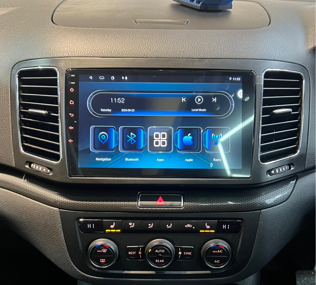 VW Sharan Apple Carplay / Android Auto 9" Stereo Upgrade