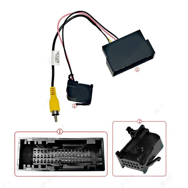 Ford 54 Pin to 12 Pin Factory Rear Camera Retention Adapter