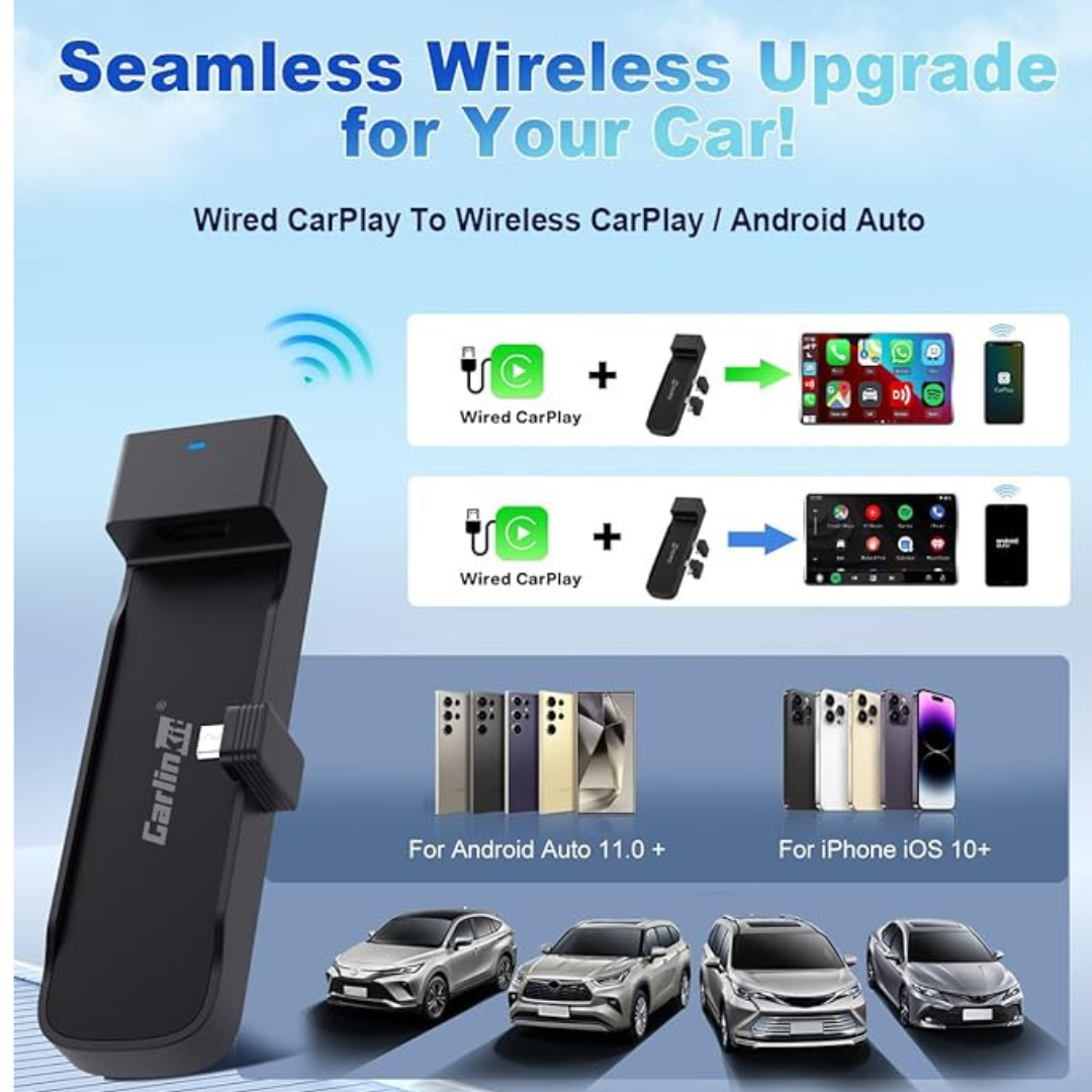 Carlinkit Wireless CarPlay & Android Auto Adapter