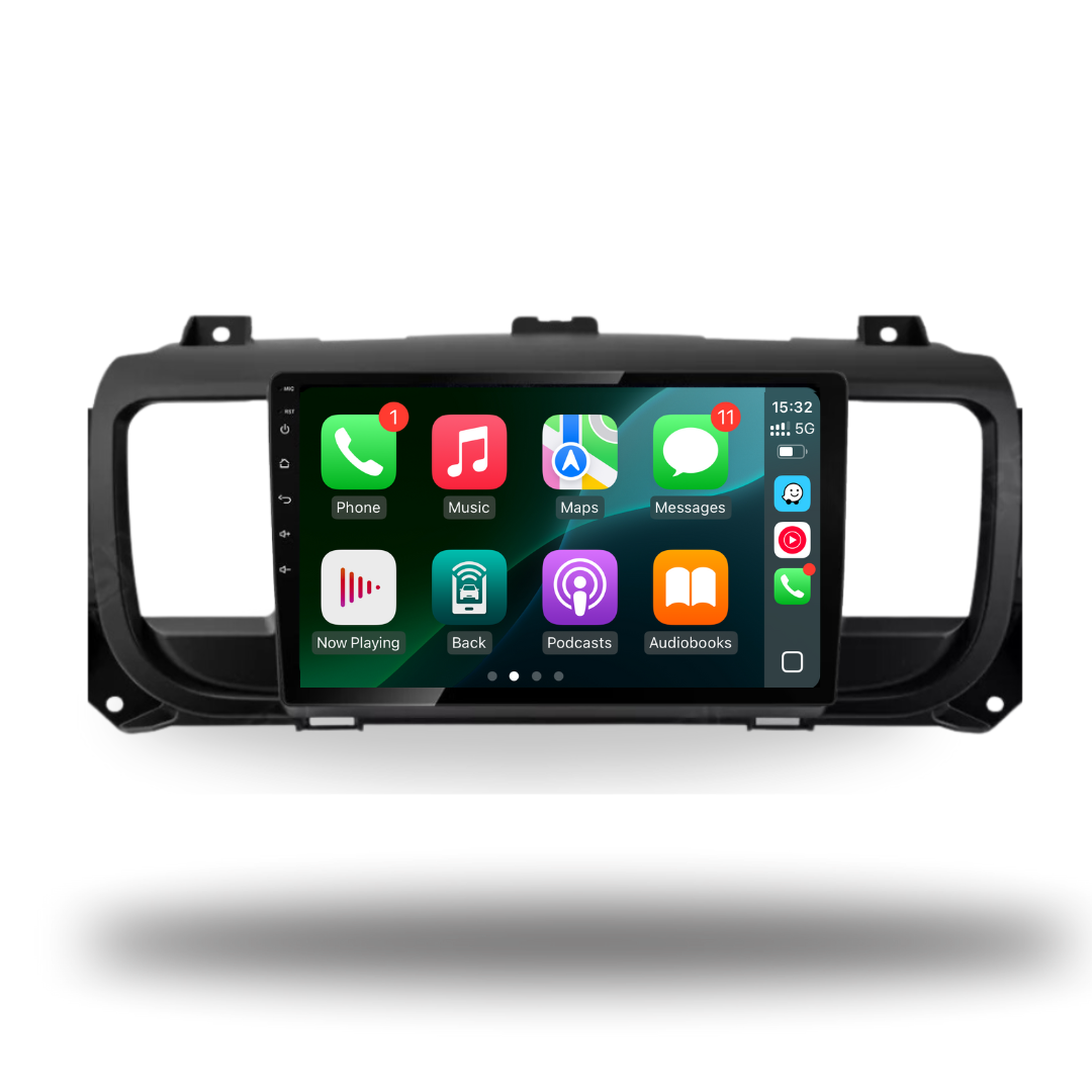 Citroen Jumpy/Spacetourer Apple Carplay / Android Auto 9" Stereo Upgrade