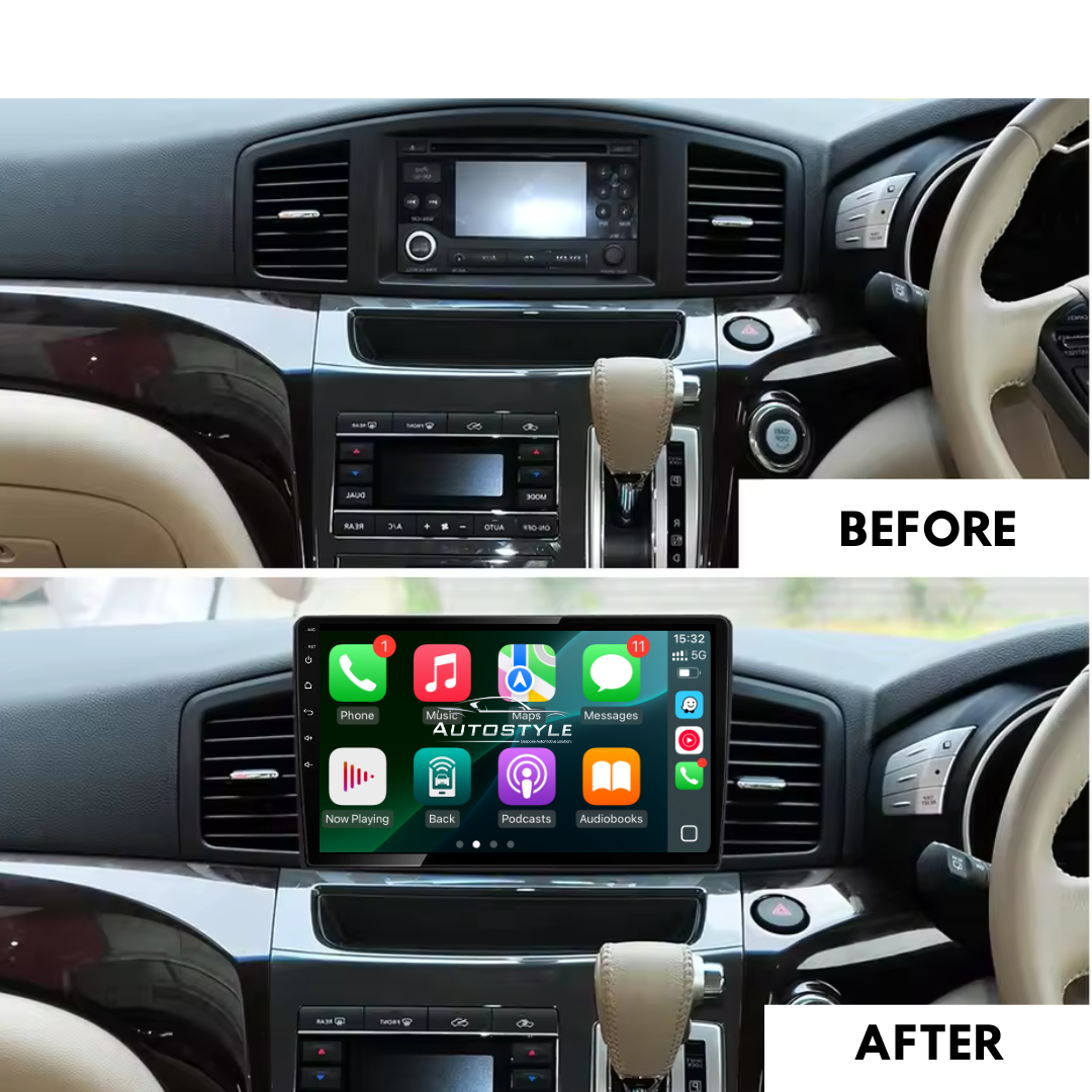 Nissan Quest Apple Carplay / Android Auto 10.1" Stereo Upgrade (2012-15)