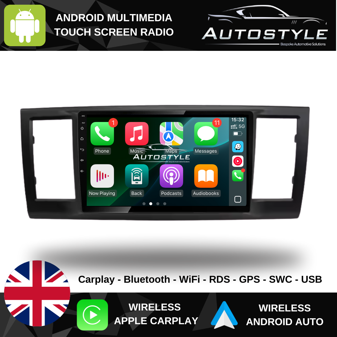 VW Caravelle T6 Apple CarPlay / Android Auto 9" Stereo Upgrade (2015-19)