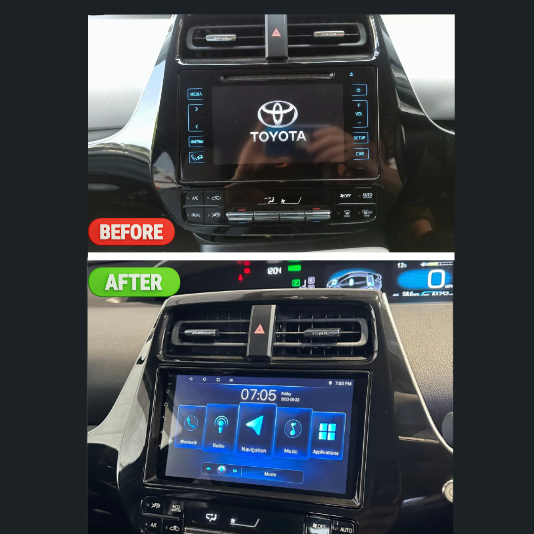 Toyota Prius Apple Carplay / Android Auto 9" Stereo Upgrade (2015- 2022)