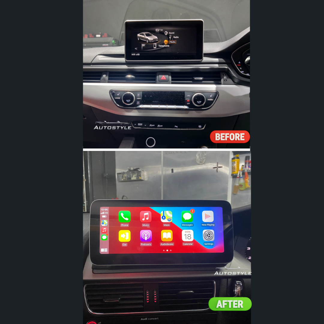 Audi S4 (2009-2016) Apple CarPlay Android Auto 10.25" Touch Screen RHD