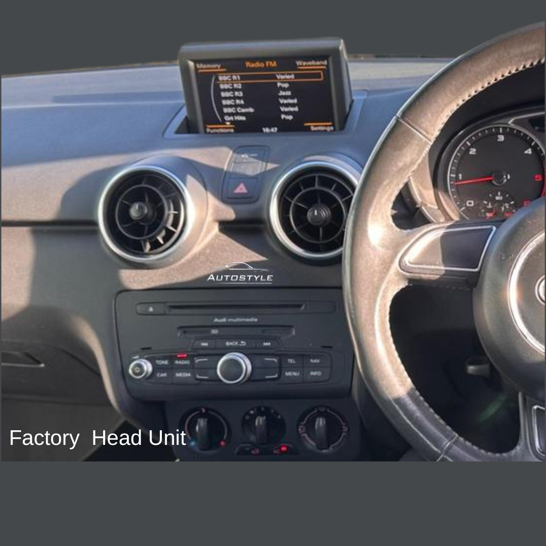 Audi A1 Apple CarPlay Android Auto 10.25" Stereo Upgrade (2010-2018)