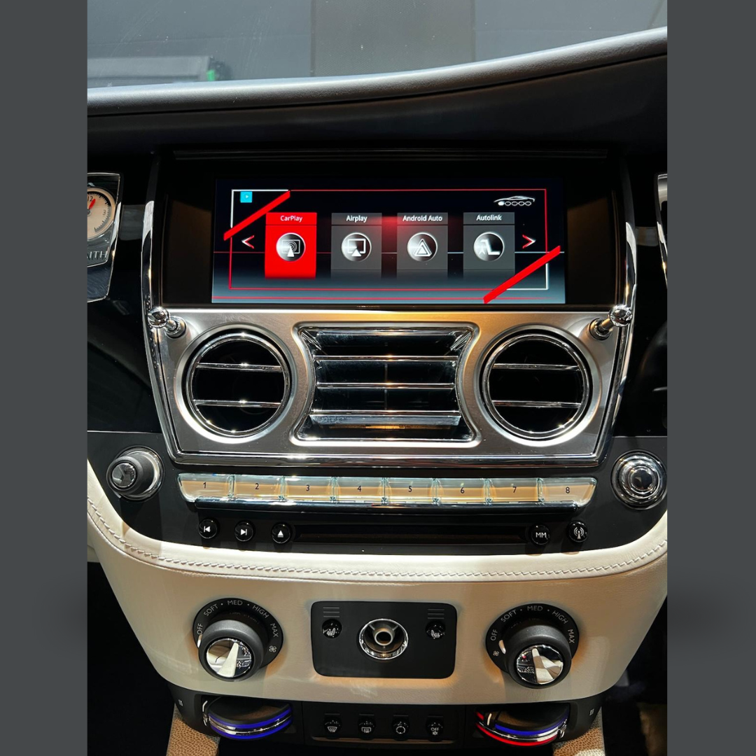 Wireless Apple CarPlay/Android Auto for Rolls-Royce Cullinan/Dawn/Ghost/Phantom/Wraith (2009-2018)