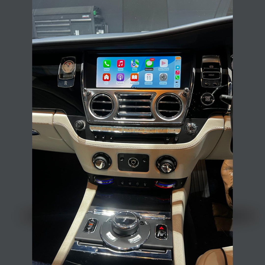 Wireless Apple CarPlay/Android Auto for Rolls-Royce Cullinan/Dawn/Ghost/Phantom/Wraith (2009-2018)