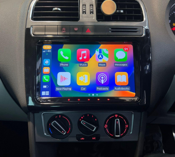 VW Polo Apple Carplay / Android Auto 9" Stereo Upgrade 2011-2018