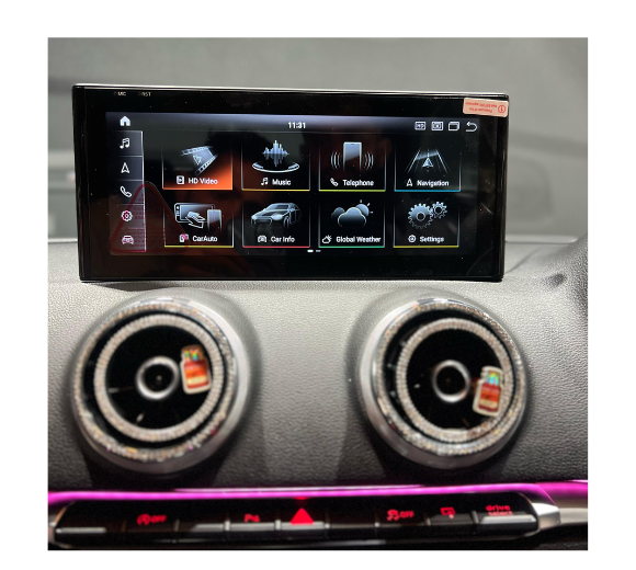 Audi A3 Apple Carplay / Android Auto 10.25" Stereo Upgrade (2014-2018)