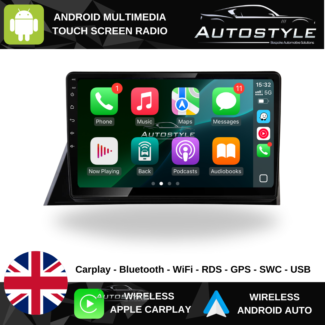 Toyota Sienta Apple Carplay / Android Auto 10" Stereo Upgrade 2019+