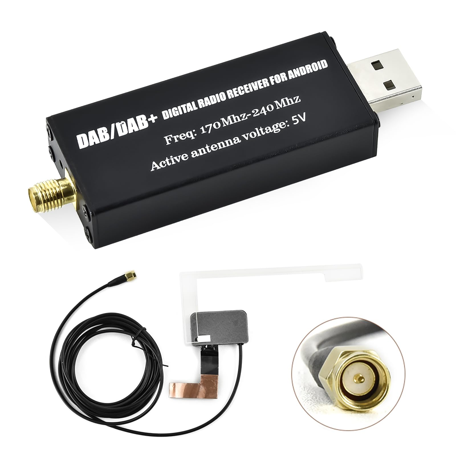 DAB+ Radio Adapter for Android Screen Stereo