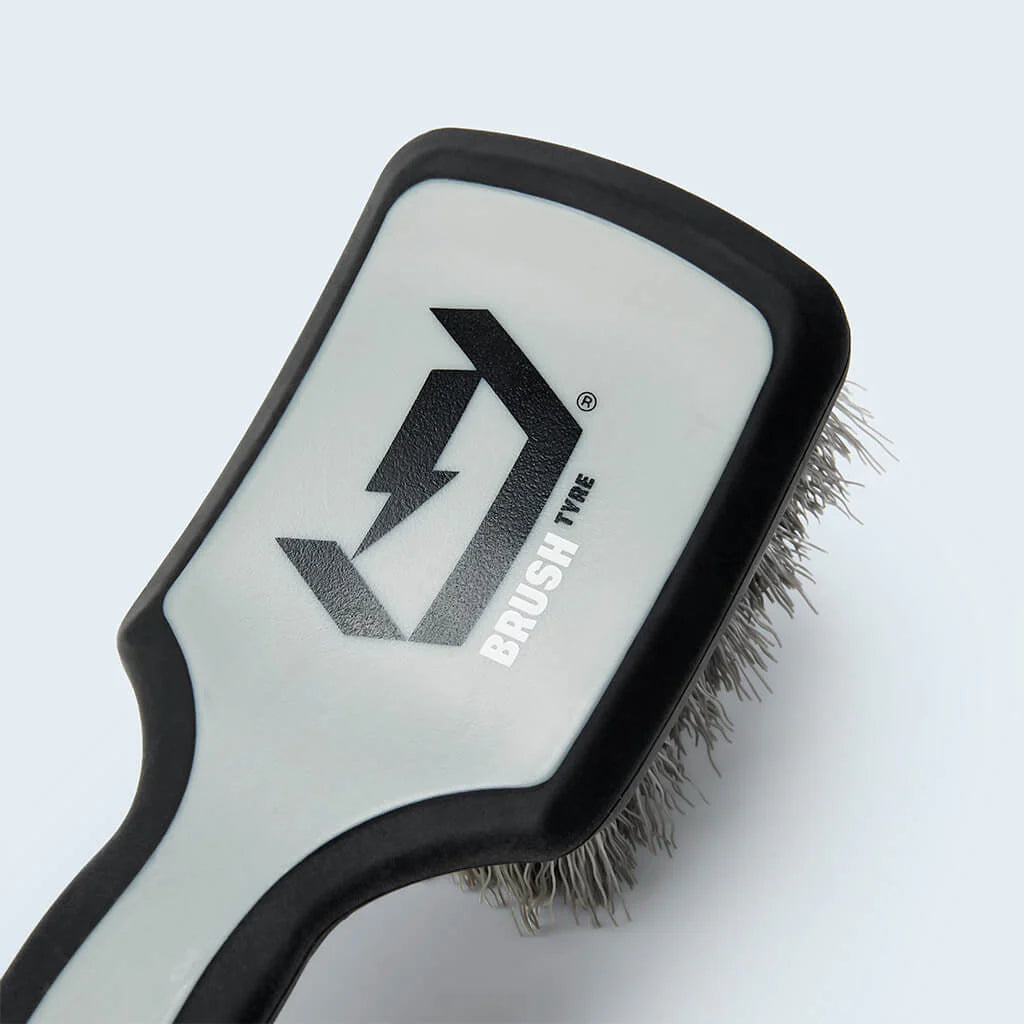 Duel Tyre Scrubbing Brush