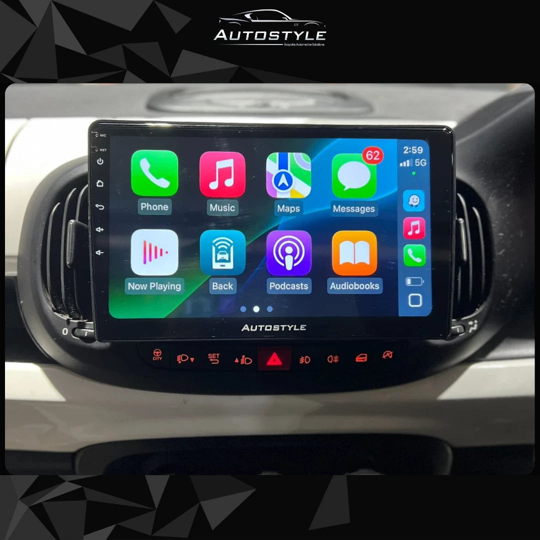 Fiat 500L Apple Carplay / Android Auto 10" Stereo Upgrade 2012-2022