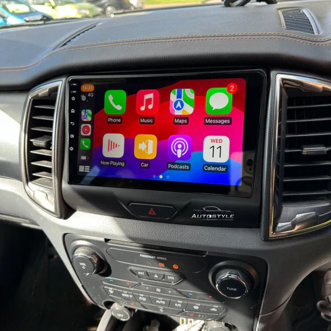 Ford Ranger Apple Carplay / Android Auto 9" Stereo Upgrade (2016-21)