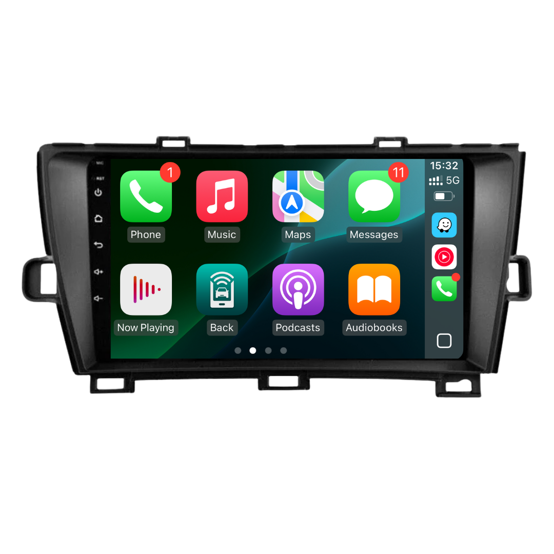 Toyota Prius XW30 Apple Carplay / Android Auto 9" Stereo Upgrade (2009 -2015)