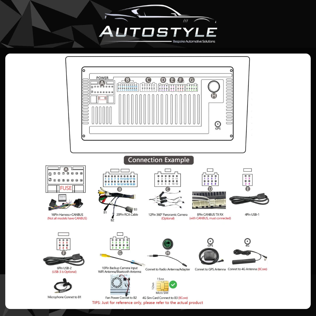 Honda CRV Apple Carplay / Android Auto 10" Stereo Upgrade 2011-18
