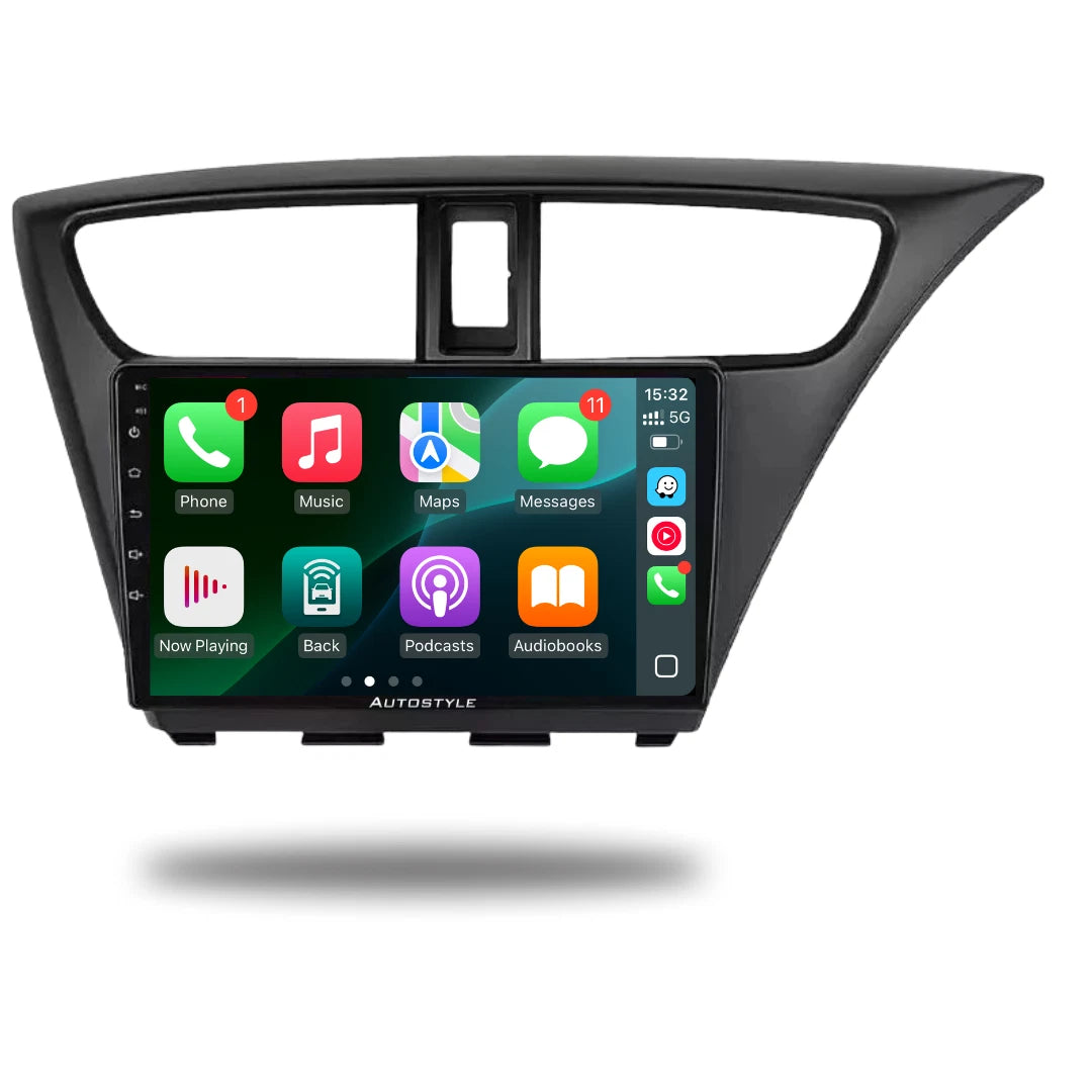 Honda Civic 9 FK Apple Carplay / Android Auto 09" Stereo Upgrade 2011-2017