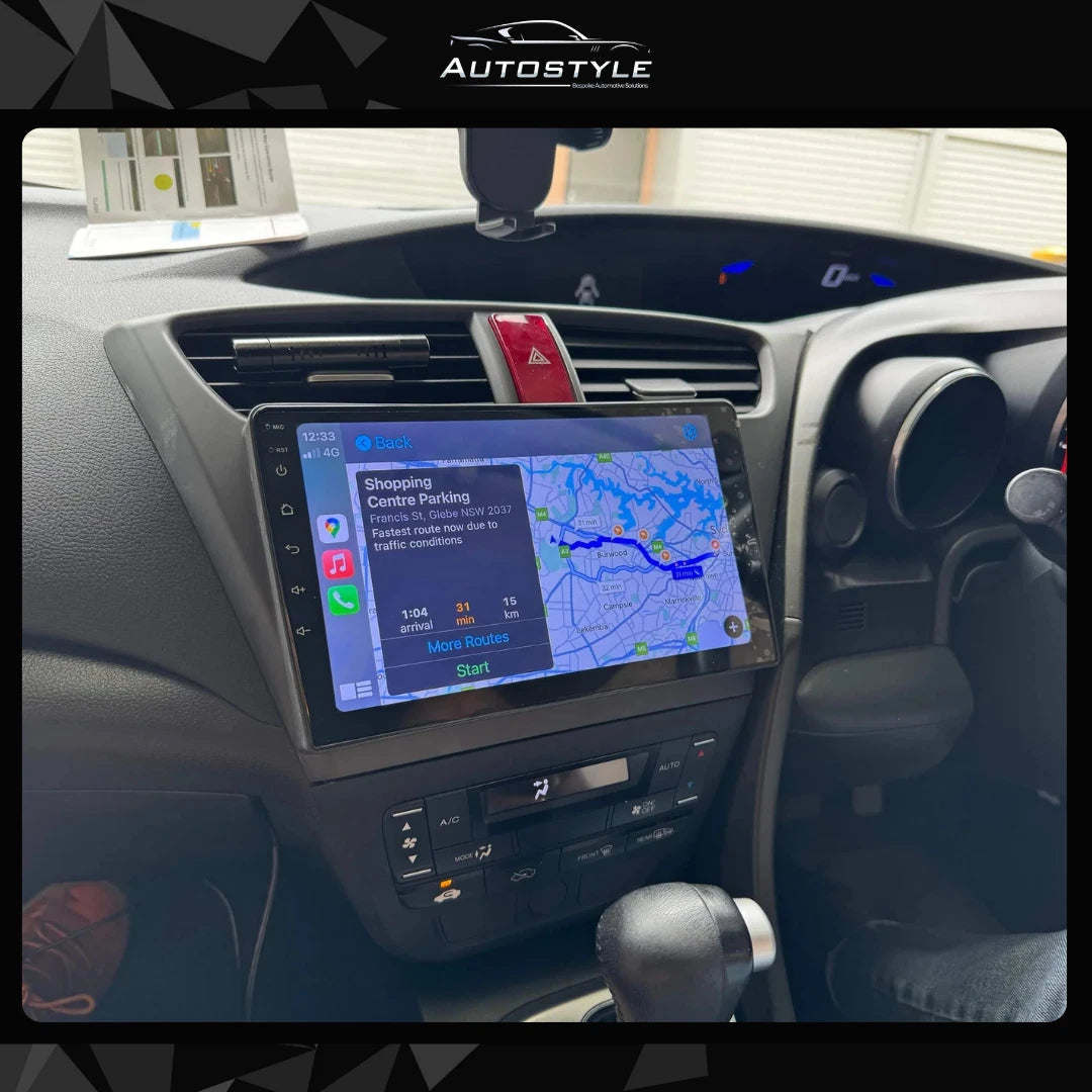 Honda Civic 9 FK Apple Carplay / Android Auto 09" Stereo Upgrade 2011-2017