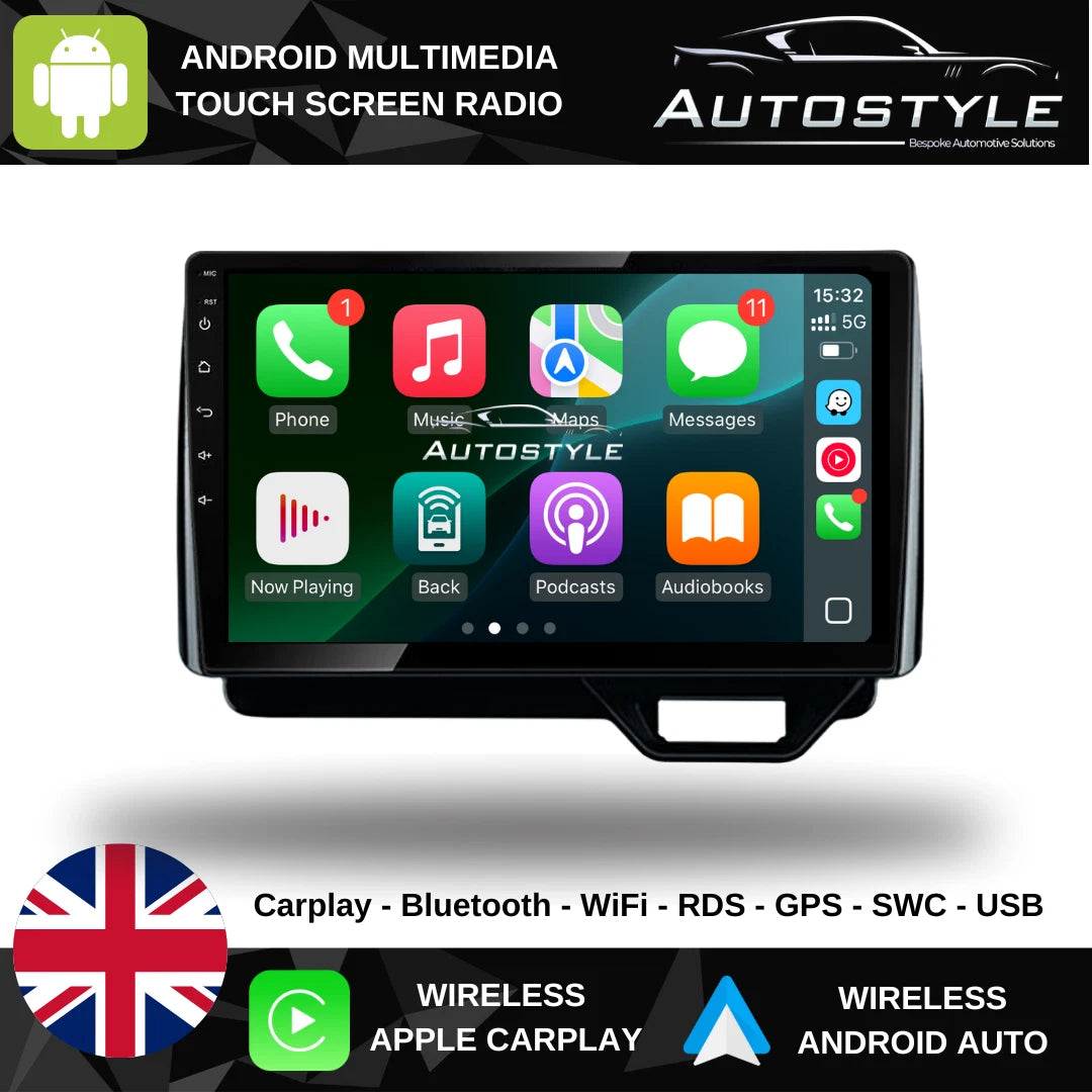 Honda N BOX Apple Carplay / Android Auto 10.1" Stereo Upgrade 2017-2021