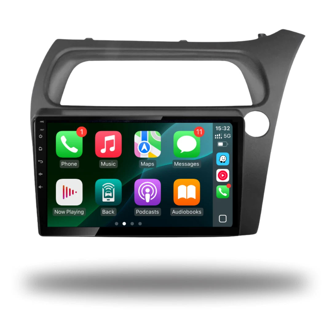 Honda Civic 8 FK Apple Carplay / Android Auto 09" Stereo Upgrade 2005-11