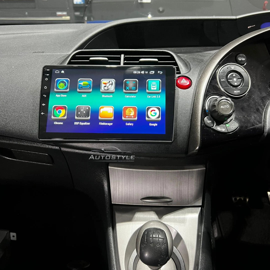 Honda Civic 8 FK Apple Carplay / Android Auto 09" Stereo Upgrade 2005-11